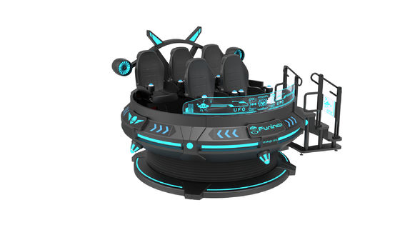 الترفيه 55 بوصة شاشة 9D VR كرسي AC220V 5 مقاعد