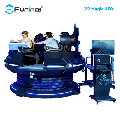 مغامرة 9D VR محاكي 360 درجة الدوران اللاعبين المتعددين 1.2KW