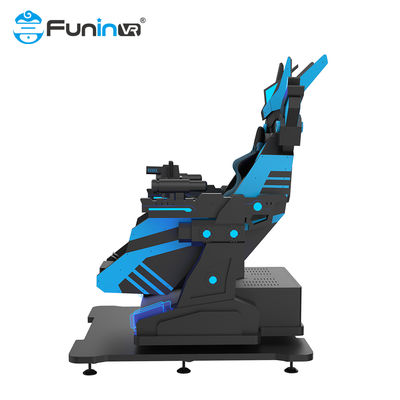 تجربة الواقع الافتراضي الثورية مع جهاز التحكم بالعصا 9D VR Chair 360 درجة الدوران