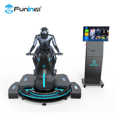 خذ تجربة الواقع الافتراضي الخاصة بك إلى المستوى التالي مع كرسي 9D VR على منصة الفولاذ المعدني