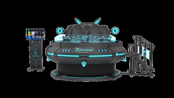 ارفع مستوى أعمال الترفيه الخاصة بك مع 6 مقاعد 9D VR سينما الواقع الافتراضي بجهد 220 فولت/2.4 كيلو واط وجهاز كمبيوتر I5 1650 8G 240G