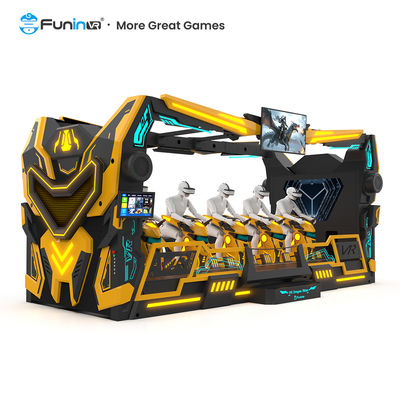 تجربة المغامرة النهائية الواقع الافتراضي مع 9D VR كرسي المحمول 500kg 3146kg السعة