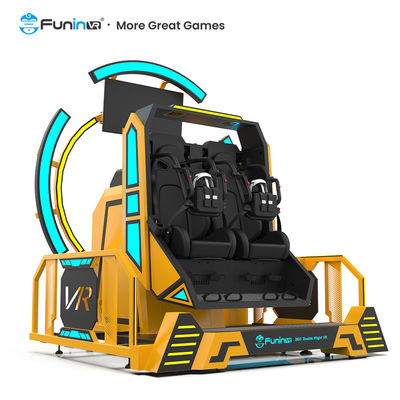 360 درجة دوران VR محاكي الطيران الغامرة التزلج على الأرجوحة VR آلة لعبة الأركيد