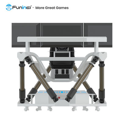 متنزه في آر الداخلي 9D VR محاكي ألعاب سباقات سيارات الفورمولا 1 ثلاث شاشات قيادة سيارات السباق ألعاب أركيد محاكي سباقات