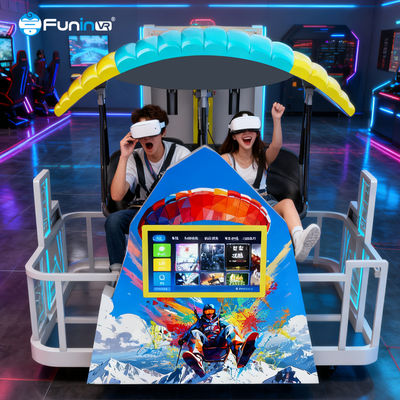 محاكي الواقع الافتراضي 9D VR Skydive تجربة غامرة VR Arcade Theme Park تقدم مجموعة متنوعة من المحتوى لإشراك حلول الترفيه التفاعلية