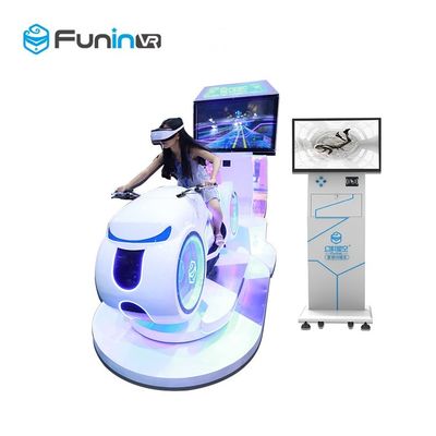 220V أبيض اللون متعددة لافتة للنظر ظهور سيارة لتعليم قيادة السيارات Vr محاكي سباق الدراجات النارية مع deepon E3