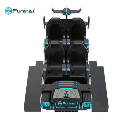 3.8KW 9D الظاهري العالم محاكي VR التفاعلية ألعاب الرماية 6 مقاعد للأطفال