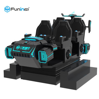3.8KW 9D سينما محاكي الواقع الافتراضي اطلاق النار VR لعبة سيارة مع العمل الدقيق