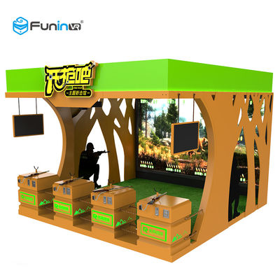 بندقية لعبة الرماية 9D الواقع الافتراضي محاكي 220V VR نشر معدات اللعبة