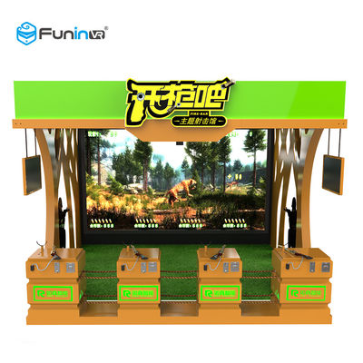 إطلاق نار لعبة الواقع الافتراضي آلة 220V VR نشر لعبة معدات بندقية مثيرة