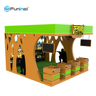 إطلاق نار لعبة الواقع الافتراضي آلة 220V VR نشر لعبة معدات بندقية مثيرة