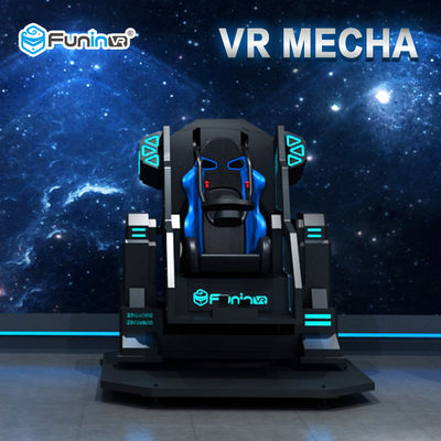 أحدث تصميم VR mecha 1 Seats 9D Cinema Simulator الواقع الافتراضي