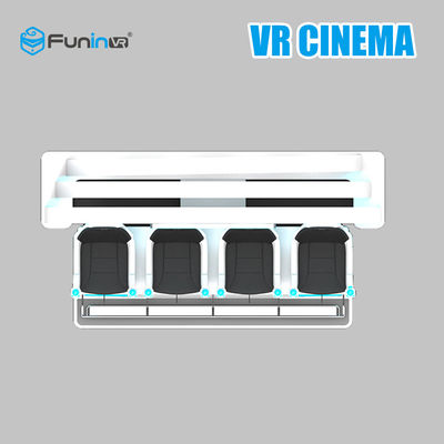 Deepoon E3 Glasses 9D الواقع الافتراضي محاكي الحجم 3250 * 1710 * 2280mm