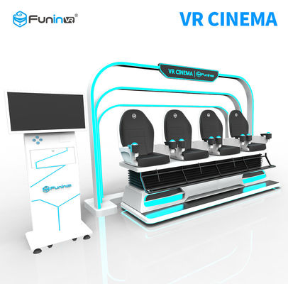 Deepoon E3 Glasses 9D الواقع الافتراضي محاكي الحجم 3250 * 1710 * 2280mm