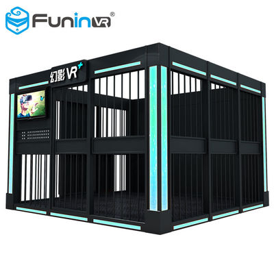 Multiplayer VR Funin VR + Gun Equipment 9D VR Shooting Game Machine لمركز Arcade