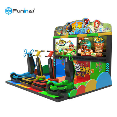 الطفل التفاعلي للاهتمام الباركور 9D VR محاكي للملاهي