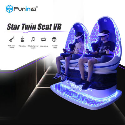 التفاعلية المقصورة 9D الواقع الافتراضي محاكي للمطار ، نادي