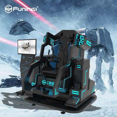 متنزه 9D لعبة آلة VR الميكانيكية محاكي مع Deepoon E3 الزجاج