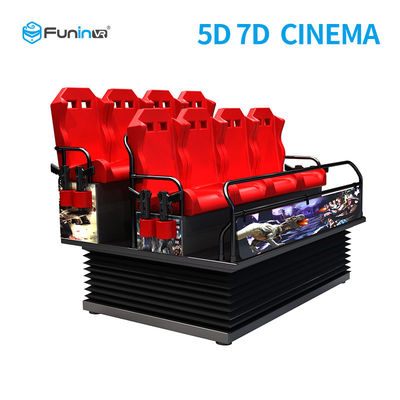 12 مقعد 5D 7D Movie Simulator Cinema معدات رياضية وترفيهية
