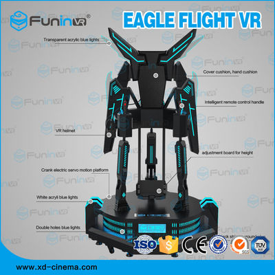 Zhuoyuan-12 Months Warranty 9D Vr Cinema Type آلة لعبة Funinvr 9D Vr Eagle Flight VR