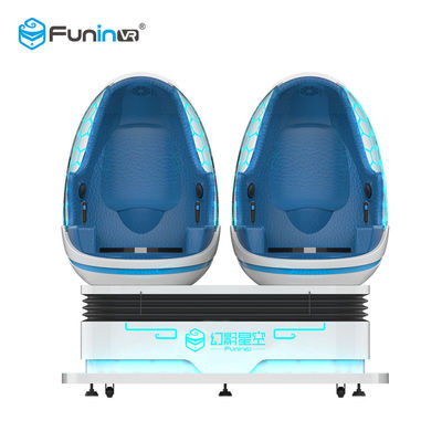 2 اللاعبين 9D VR محاكي 360 درجة الرياح تهب ، الساق الاجتياح لمدة 4+ سنة