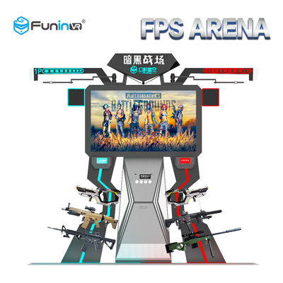 2 لاعبين اطلاق النار الواقع الافتراضي 9D VR سينما 2009mm * 2710mm * 2522mm