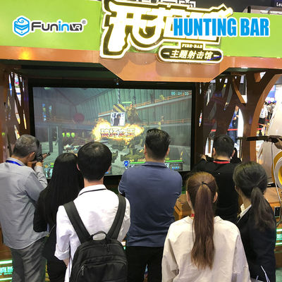 الأصفر + الأخضر اطلاق النار الواقع الافتراضي 9D VR سينما لمدة 4 لاعبين