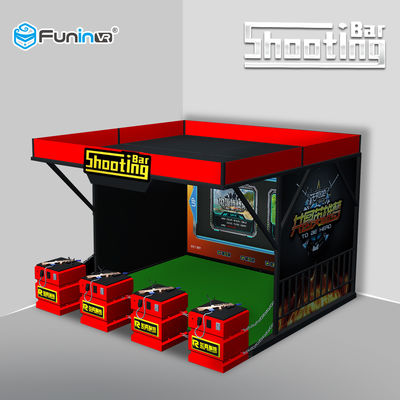 العارض شاشة الرماية لعبة آلة Sence Real Shooting Hunting Hero 4 Players