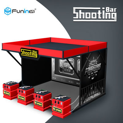 العارض شاشة الرماية لعبة آلة Sence Real Shooting Hunting Hero 4 Players