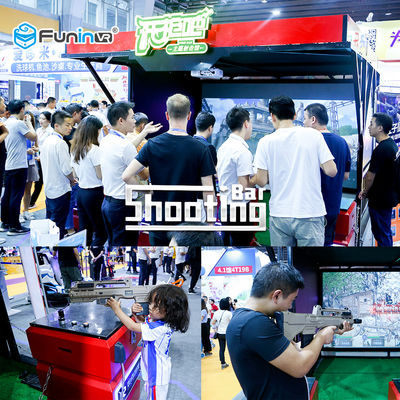 العارض شاشة الرماية لعبة آلة Sence Real Shooting Hunting Hero 4 Players