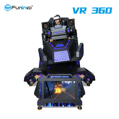 اكتساح الساق 1.5KW 1 شخص VR Flight Simulator للشباب