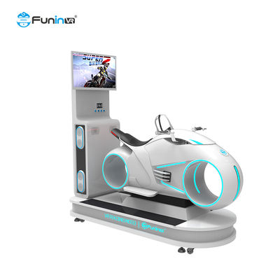 آلة ألعاب سباق 9dvr بمقعد واحد 9D Virtual Reality Simulator VR Moto Game Machine