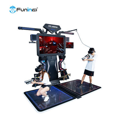 الوزن 278 كجم FPS Arena Gun Shooting 9D Virtual Reality Simulator Space Walk