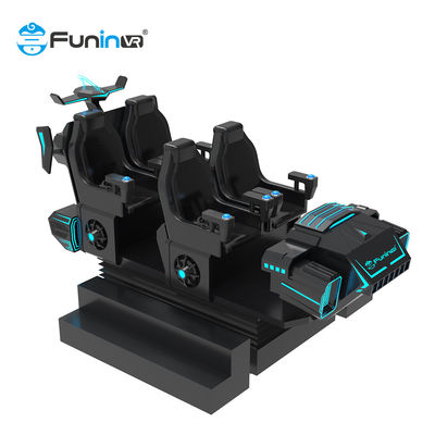 9d vr simulator game machine 6 Seats Racing 9d VR dark mars simulator