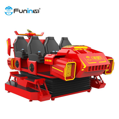 9d vr simulator game machine 6 Seats Racing 9d VR dark mars simulator