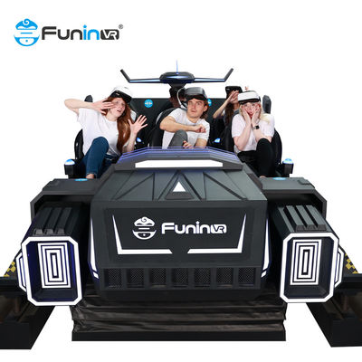 تحميل 600KG 9d VR Kids Amusement Rides الواقع الافتراضي Car Racing 9D Vr Driving Simulator Equipment