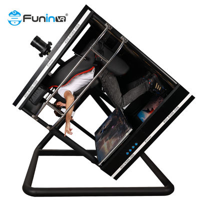 360 Rotation 1 player VR Chair Machine 720 degree VR Flight Simulator 9D Virtual Reality Simulator للبيع