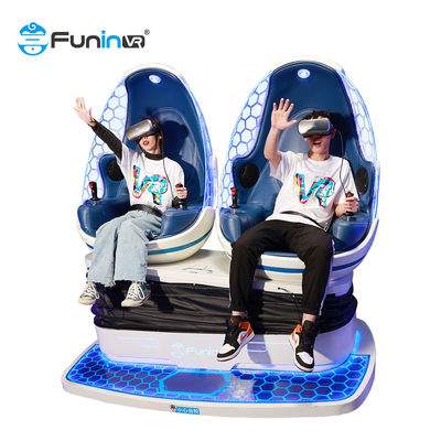 الواقع الافتراضي الرماية 9D Egg Chair 2 Seats 9D VR Cinema مقعد واحد