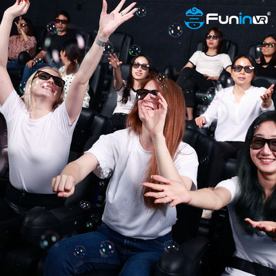 الواقع الافتراضي 5D Dynamic Cinema تحميل 900kg VR Zone 6 9 12 مقعدًا VR مزود منصة سعر الفيلم للبيع