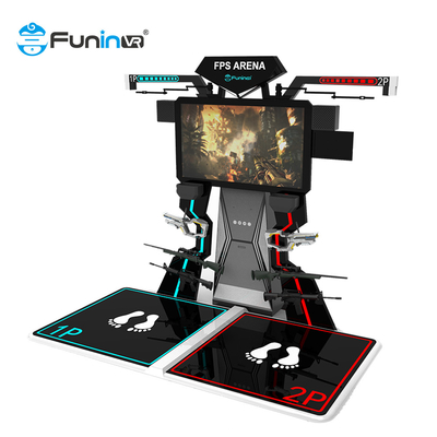 2 لاعبين VR Gun Simulator VR Shooting Game Machine Theme Park Equipment