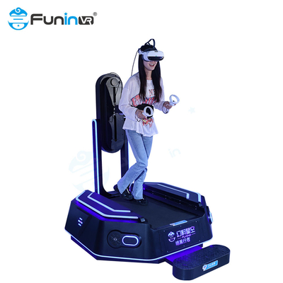 0.9KW Virtual Reality Treadmill Machine 360 ​​درجة 9D Vr Walker System Battle Games