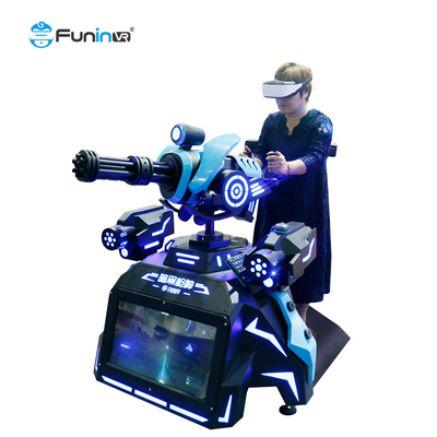 تجربة محاكاة إطلاق نار للواقع الافتراضي 9D التفاعلي تجربة Vr Gatling Master