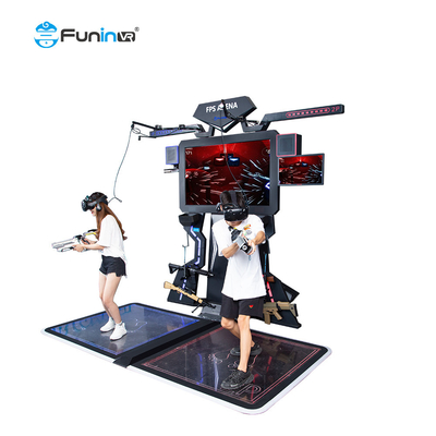 Multiplayer 9D Virtual Reality Simulator FPS VR Walker Game Shooting Machine