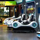 متعددة اللاعبين في الأماكن المغلقة 9d Vr لتعليم قيادة السيارات محاكي الواقع الافتراضي سباق الكارتينج