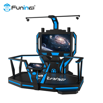 E - Space Walk 9D Virtual Reality Shooting Gun Simulator سعة 100 كجم