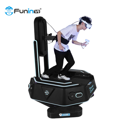 جهاز المشي التفاعلي الداخلي 360 درجة 9D Vr Standing Platform Walker Treadmill Vr Walking