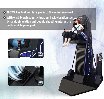 30 قطعة ألعاب 9D Motion Egg VR Cinema Flying Theme Multi Platform Movie Experience