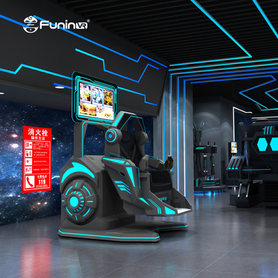 حديقة مغامرات متعددة اللاعبين محاكي VR 9D مع VR Headset منصة معدنية AC220V Power