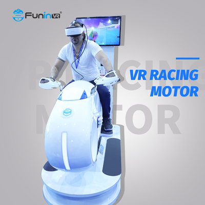 محاكي 9D VR لسباقات الموتو مع الصوت المحيط عالي الجودة وحركة 360 درجة