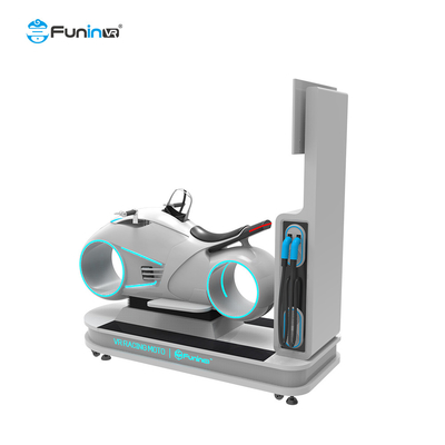 محاكي 9D VR لسباقات الموتو مع الصوت المحيط عالي الجودة وحركة 360 درجة